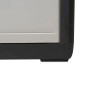 Armario de jardín con 3 estantes negro y gris by vidaXL, Lockers and storage cabinets - Ref: Foro24-43703, Price: 165,88 €, D...