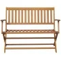 Gartenbank aus massivem Akazienholz, 120 cm von vidaXL, Gartenbänke - Ref: Foro24-44132, Preis: 119,92 €, Rabatt: %