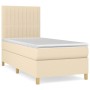 Boxspringbett mit cremefarbener Stoffmatratze 80x200 cm von , Betten und Lattenroste - Ref: Foro24-3142454, Preis: 330,15 €, ...