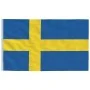 Aluminum flag and pole of Sweden 6.23 m by , Flags and windsocks - Ref: Foro24-3147112, Price: 72,38 €, Discount: %