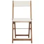 3-piece folding bistro table and chairs with solid wood cushions by vidaXL, Garden sets - Ref: Foro24-44014, Price: 154,31 €,...