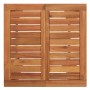 Gartentisch und Hochhocker 3 Stück aus massivem Akazienholz von , Gartensets - Ref: Foro24-3154386, Preis: 219,26 €, Rabatt: %