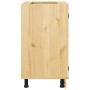 Armario con puerta Miel 60 x 46 x 81,5 cm Madera de pino macizo en Armarios de cocina | Comprar online en Foro24