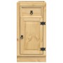 Armario con cajón Miel 40 x 46 x 81,5 cm Madera de pino macizo en Armarios de cocina | Comprar online en Foro24