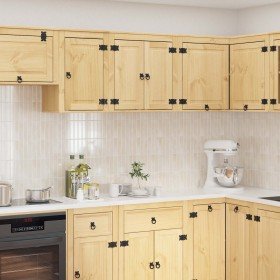 Armario con estante Miel 60 x 32 x 40 cm Madera de pino macizo en Armarios de cocina | Comprar online en Foro24