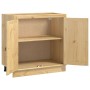 Armario con puerta Miel 80 x 46 x 81,5 cm Madera de pino macizo en Armarios de cocina | Comprar online en Foro24