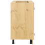 Armario con puerta Miel 80 x 46 x 81,5 cm Madera de pino macizo en Armarios de cocina | Comprar online en Foro24