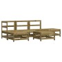 Gartenmöbel-Set 6-teilig aus imprägniertem Kiefernholz von , Gartensets - Ref: Foro24-3186318, Preis: 310,49 €, Rabatt: %