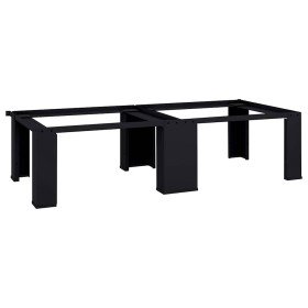 Pedestal para Lavadora 2 pcs Negro 64 x 55 x 32.5 cm Acero en Accesorios para lavadoras y secadoras | Comprar online en Foro24