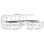 Gartenmöbel-Set 6-teilig aus imprägniertem Kiefernholz von , Gartensets - Ref: Foro24-3186311, Preis: 311,72 €, Rabatt: %