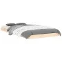 Bettgestell aus massivem Kiefernholz, 90 x 190 cm von , Betten und Lattenroste - Ref: Foro24-823479, Preis: 57,41 €, Rabatt: %