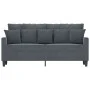 Sofá de 2 plazas de terciopelo gris oscuro 140 cm de , Sofás - Ref: Foro24-359304, Precio: 191,29 €, Descuento: %