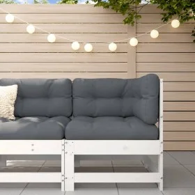 Garden corner sofa solid pine wood by , Modular outdoor sofas - Ref: Foro24-825472, Price: 66,99 €, Discount: %