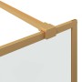 Pared de Ducha Walk-in Dorado 80 x 195 cm vidrio templado en Paredes y mamparas de ducha | Comprar online en Foro24