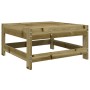 Gartenhocker aus imprägniertem Kiefernholz von , Modulare Sofas für den Außenbereich - Ref: Foro24-825491, Preis: 53,25 €, Ra...