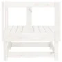 Garten-Ecksofas, 2 Stück, massives weißes Kiefernholz von , Modulare Sofas für den Außenbereich - Ref: Foro24-825395, Preis: ...