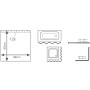 RIDDER Cortina de ducha Madison 180x200 cm de RIDDER, Cortinas de ducha - Ref: Foro24-421537, Precio: 30,61 €, Descuento: %