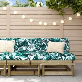 Central garden sofas 2 pcs impregnated pine wood by , Modular outdoor sofas - Ref: Foro24-825407, Price: 105,68 €, Discount: %