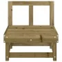 Central garden sofas 2 pcs impregnated pine wood by , Modular outdoor sofas - Ref: Foro24-825407, Price: 105,68 €, Discount: %