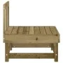 Central garden sofas 2 pcs impregnated pine wood by , Modular outdoor sofas - Ref: Foro24-825407, Price: 105,68 €, Discount: %