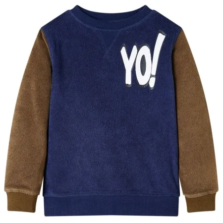 Dunkelmarineblaues Kinder-Sweatshirt 92 von , Kinder-T-Shirts - Ref: Foro24-13444, Preis: 11,29 €, Rabatt: %