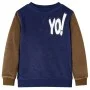 Sudadera infantil azul marino oscuro 92 de , Camisetas para niños - Ref: Foro24-13444, Precio: 11,29 €, Descuento: %