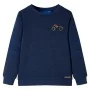 Sudadera infantil azul marino mélange 104 de , Camisetas para niños - Ref: Foro24-12660, Precio: 12,91 €, Descuento: %