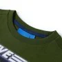 Langärmliges dunkelkhakifarbenes Kinder-T-Shirt 92 von , Kinder-T-Shirts - Ref: Foro24-12634, Preis: 8,75 €, Rabatt: %