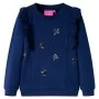 Sudadera infantil azul marino 128 de , Camisetas para niños - Ref: Foro24-13742, Precio: 11,70 €, Descuento: %