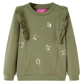 Khakifarbenes Kinder-Sweatshirt 128 von , Kinder-T-Shirts - Ref: Foro24-13737, Preis: 11,70 €, Rabatt: %