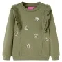 Sudadera infantil caqui 128 de , Camisetas para niños - Ref: Foro24-13737, Precio: 11,70 €, Descuento: %