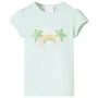 Light mint green children's t-shirt 92 by , Kids T-shirts - Ref: Foro24-10424, Price: 8,06 €, Discount: %