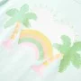 Light mint green children's t-shirt 116 by , Kids T-shirts - Ref: Foro24-10426, Price: 8,06 €, Discount: %