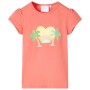 Camiseta infantil color coral 104 de , Camisetas para niños - Ref: Foro24-10430, Precio: 8,13 €, Descuento: %