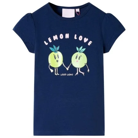 Camiseta infantil azul marino 92 de , Camisetas para niños - Ref: Foro24-10594, Precio: 10,79 €, Descuento: %