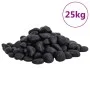 Black polished pebbles 25 kg 2-5 cm by , Aquarium decoration - Ref: Foro24-3217191, Price: 56,92 €, Discount: %