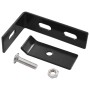 Eckverbinder für Wand 10 Sets anthrazitgrau von vidaXL, Zubehör für Tore und Zäune - Ref: Foro24-144501, Preis: 27,66 €, Raba...