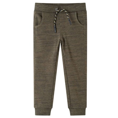 Children's sweatpants dark khaki mélange 104 by , kids pants - Ref: Foro24-13230, Price: 11,02 €, Discount: %