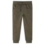 Kinder-Jogginghose Dark Khaki Mélange 104 von , Kinderhosen - Ref: Foro24-13230, Preis: 10,90 €, Rabatt: %