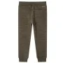 Pantalones de chándal infantiles caqui oscuro mélange 104 de , Pantalones de niños - Ref: Foro24-13230, Precio: 10,90 €, Desc...
