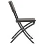 Klappbare Gartenstühle 4 Einheiten HDPE und brauner Stahl von vidaXL, Gartenstühle - Ref: Foro24-44552, Preis: 197,13 €, Raba...