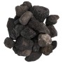 Rocas volcánicas negras 25 kg 5-8 cm