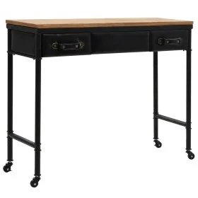 Console table made of MDF wood and fir, 100x33.5x80 cm by vidaXL, Side tables - Ref: Foro24-245758, Price: 143,16 €, Discount: %