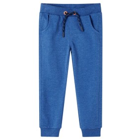 Pantalones de chándal infantiles azul oscuro 92