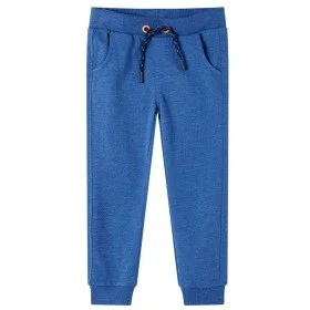 Pantalones de chándal infantiles azul oscuro 116 de , Pantalones de niños - Ref: Foro24-12386, Precio: 9,97 €, Descuento: %