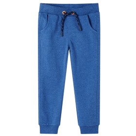 Pantalones de chándal infantiles azul oscuro 116