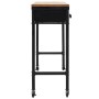 Console table made of MDF wood and fir, 100x33.5x80 cm by vidaXL, Side tables - Ref: Foro24-245758, Price: 140,94 €, Discount: %