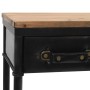 Console table made of MDF wood and fir, 100x33.5x80 cm by vidaXL, Side tables - Ref: Foro24-245758, Price: 140,94 €, Discount: %