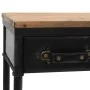 Console table made of MDF wood and fir, 100x33.5x80 cm by vidaXL, Side tables - Ref: Foro24-245758, Price: 143,16 €, Discount: %