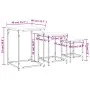 Stackable coffee tables 3 pieces engineered wood brown oak by , Coffee table - Ref: Foro24-838927, Price: 40,40 €, Discount: %